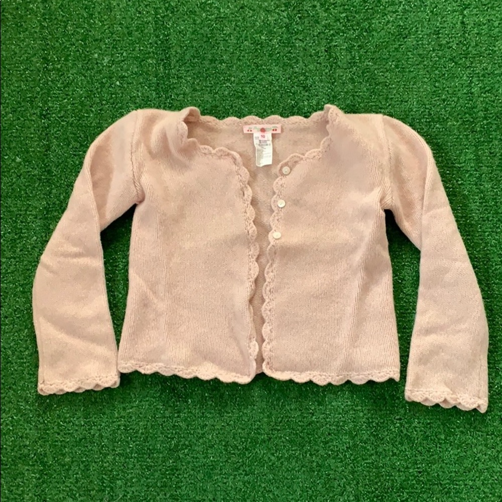 Light Pink ruffle sweater